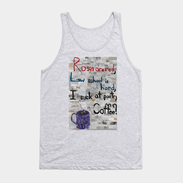 Law School and Coffee Tank Top by cajunhusker